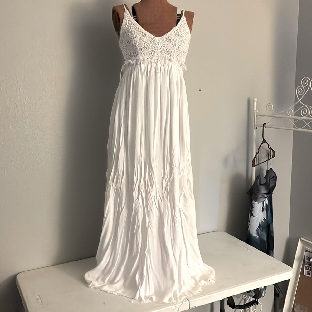 White wishlist dress Large